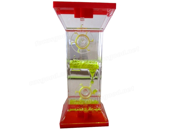 liquid motion bubbler for sensory play