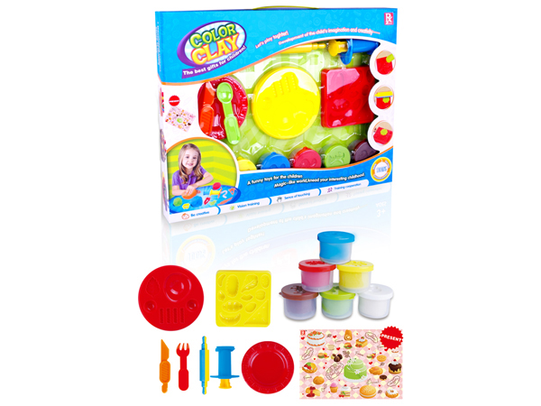 Six color choi mud tool toy - Focusgood