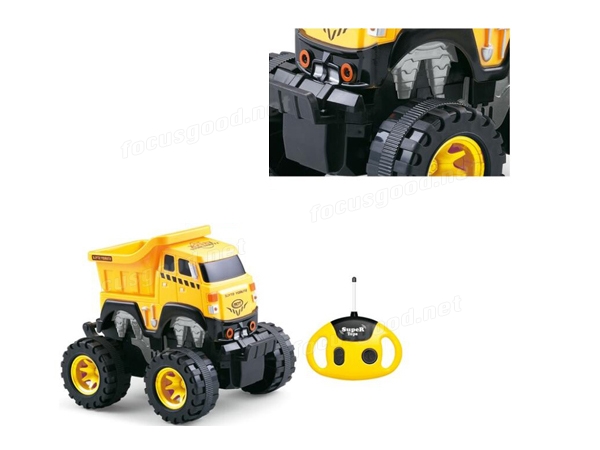 LIJIA BIG WHEEL 009-17 RC cartoon off-road construction vehicles ...