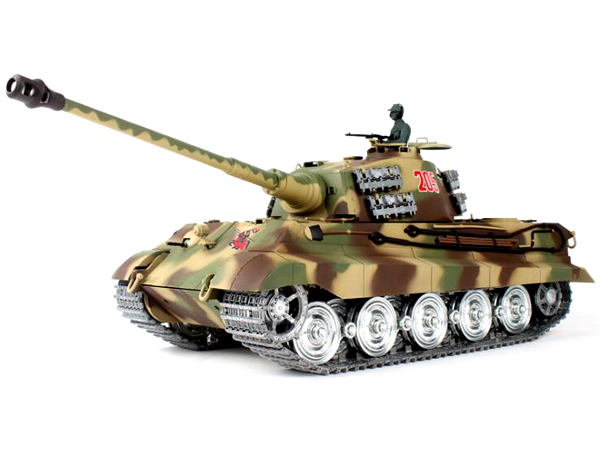 Details about   1/16 Scale Henglong 6.0 Infrared BB German King Tiger RC RTR Tank Model 3888A