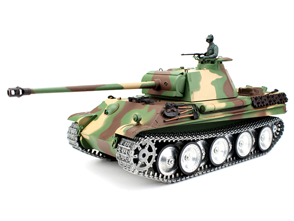 Heng Long 1/16 RC Tank 7.0 Plastic 3879 German Panther G Infrered Model 