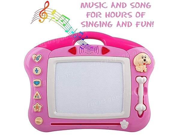 Magnetic Drawing Board Toy With Light and Sound - Focusgood