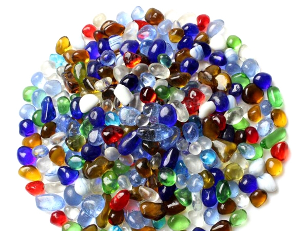 Lampwork glass irregular shaped stones(460g/bag) - Focusgood
