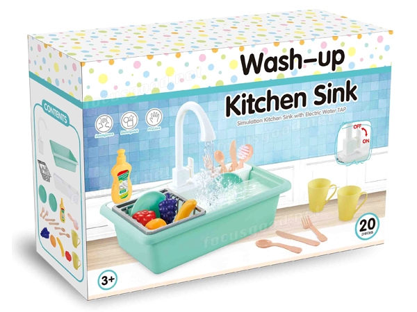 Wash Up Kitchen Sink Toy - Focusgood
